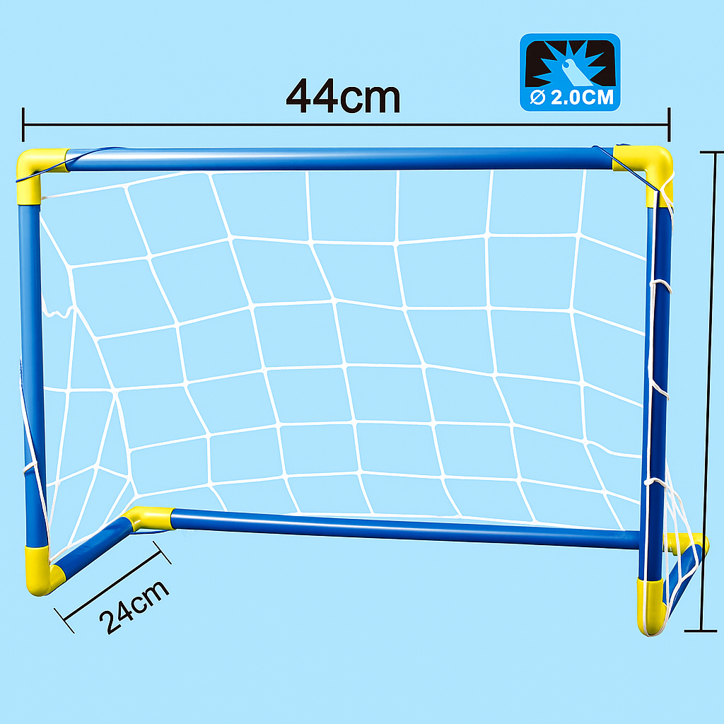 Mini bramka 44cm x 31cm | 2szt.